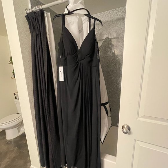 NWT Black Azazie Bridesmaid/Formal Dress Size 8 - Picture 7 of 10